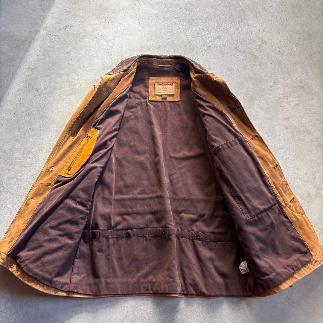 ティンバーランドTimberland レザーハンティングジャケット