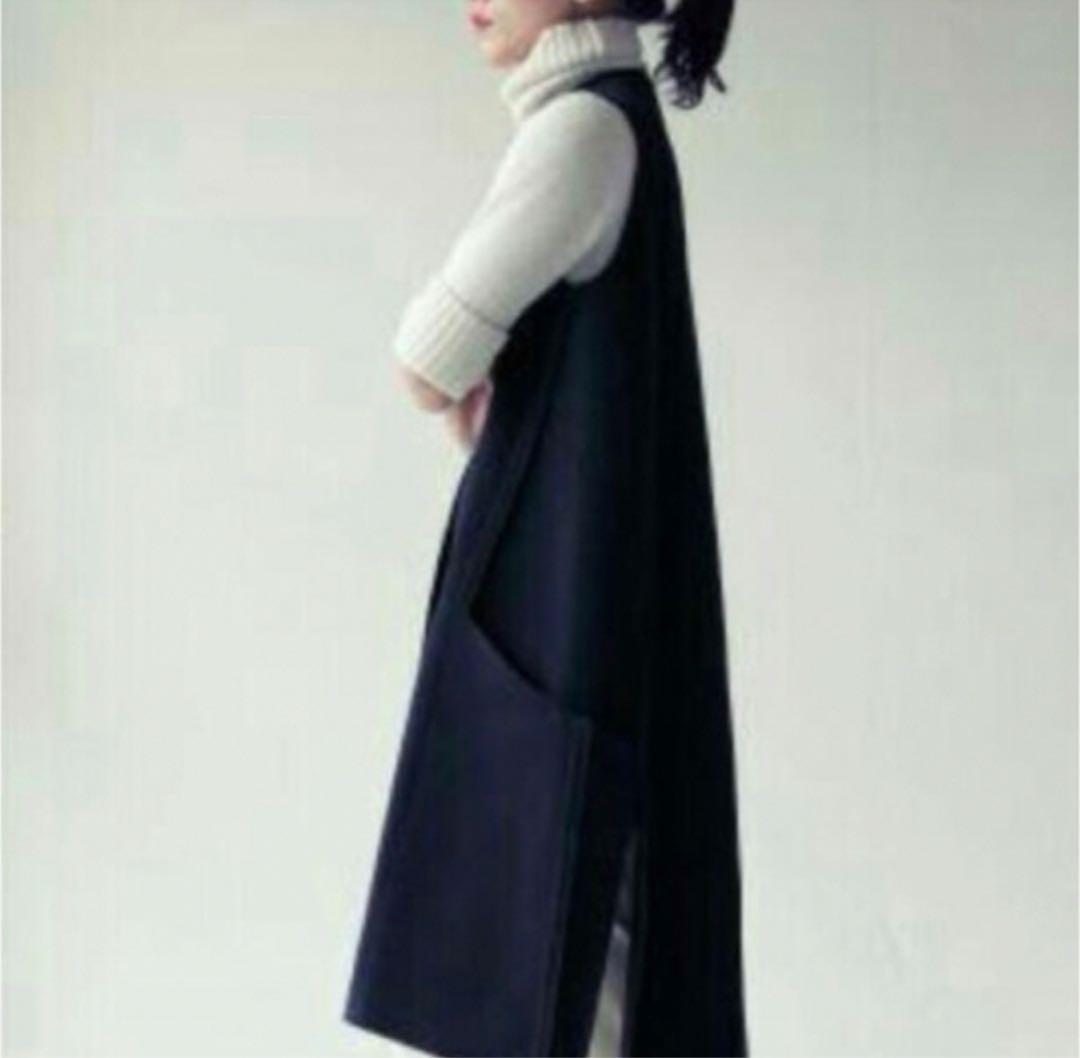 最終値下げマディソンブルー madison blue ロングジレウールサイズ01