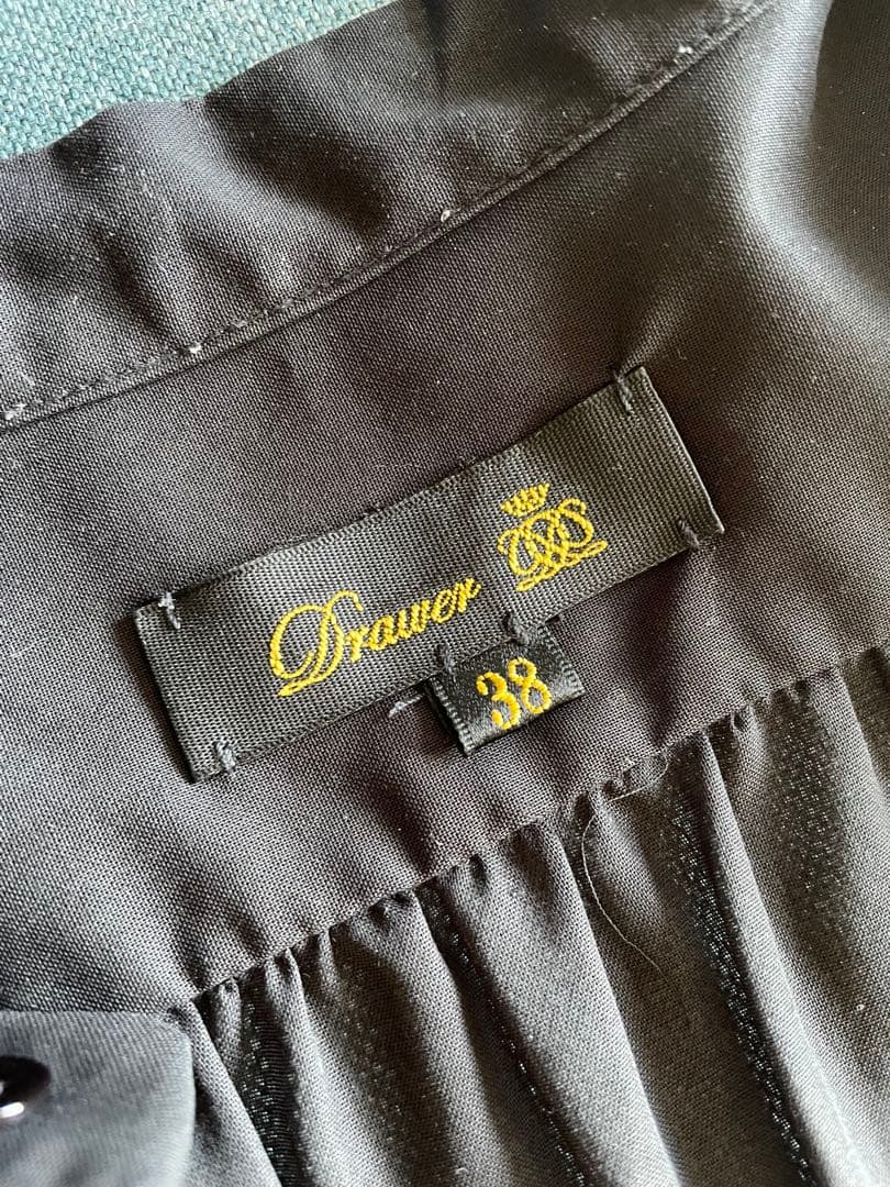 大幅値下げ。drawer ブラウス シースルー シャツ