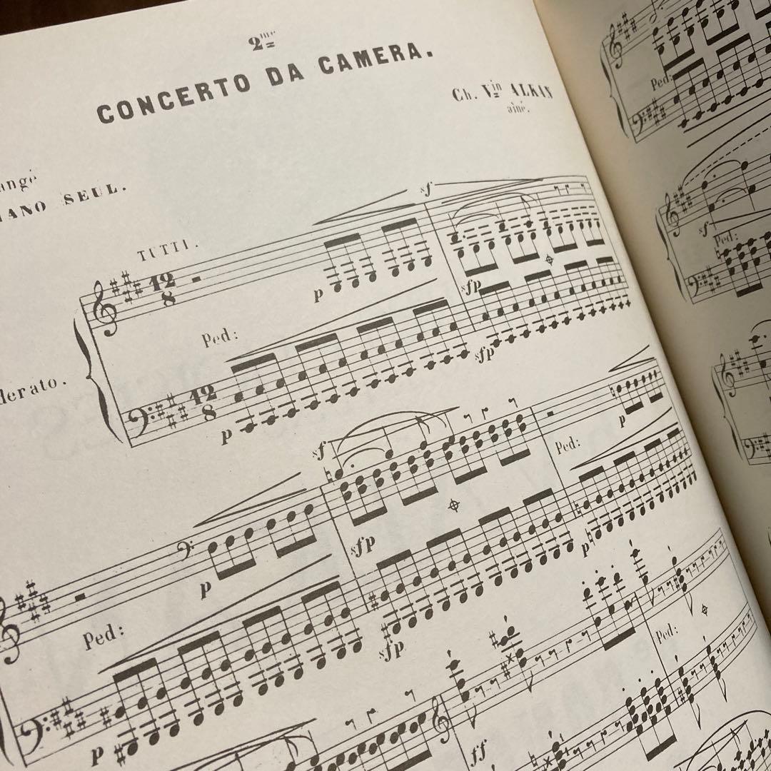 クラシック Ch.V.ALKAN/CONCERTO DA CAMERA Op.10