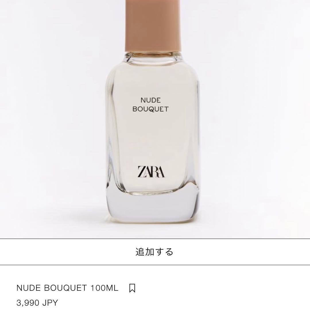 zara ヌードブーケ オードパルファム 100ml