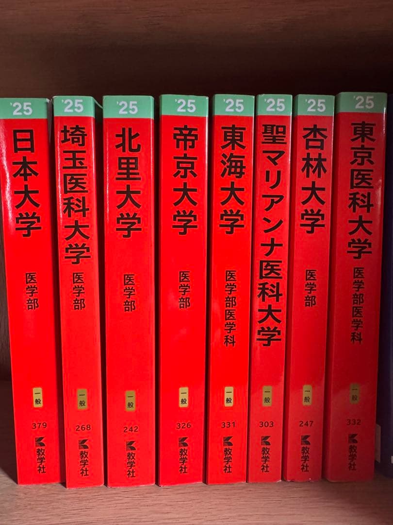 私立医学部　赤本セット
