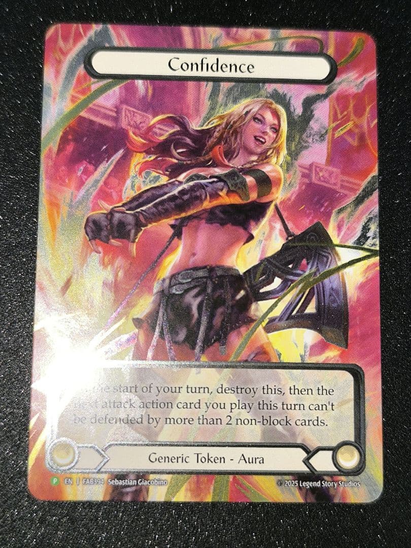 Confidence トークン Marvel Cold Foil プロモ