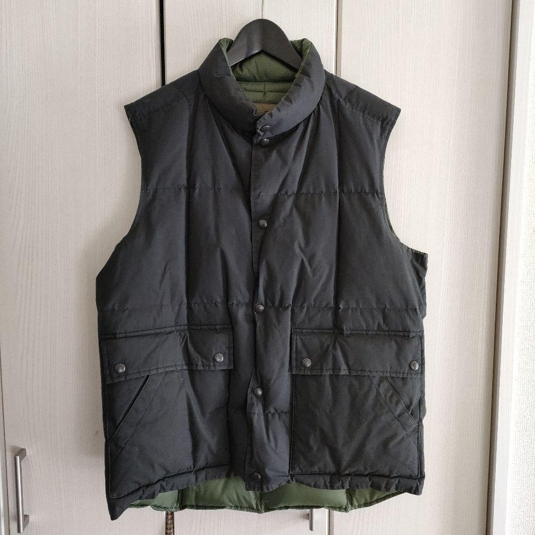 Nigel Cabourn ダウンベスト サイズ50 ブラック