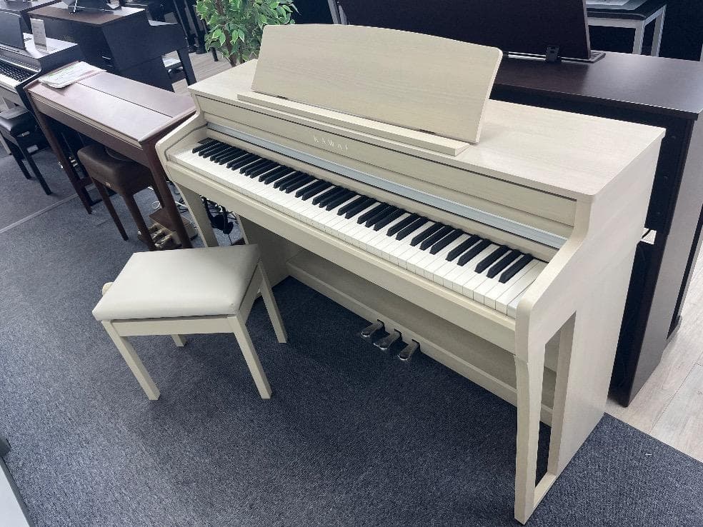 ★82326【電子ピアノ】KAWAI　CA49A　21年製