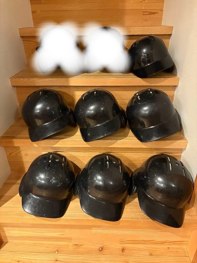 野球　ヘルメット JSBB　ZEET 軟式　7個　まとめ売り