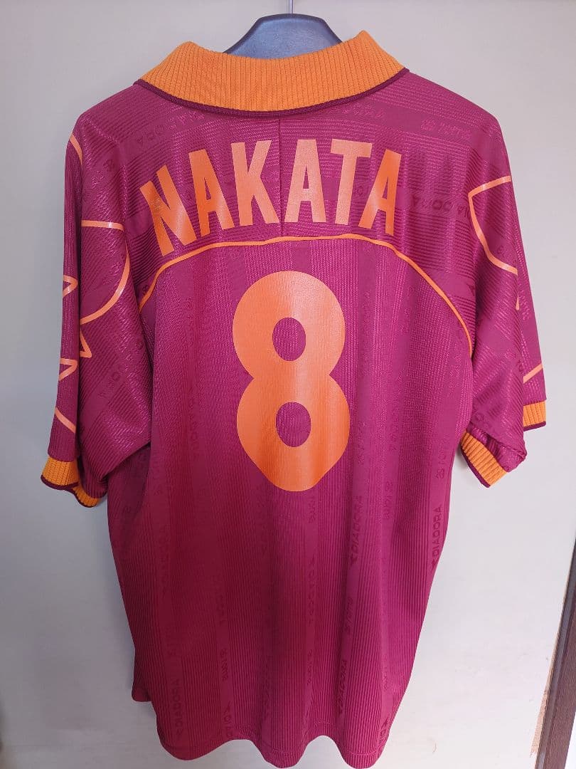 DIADORA社正規品☆新品☆タグ付☆中田英寿☆ユニフォーム☆セリエＡ☆ローマ☆