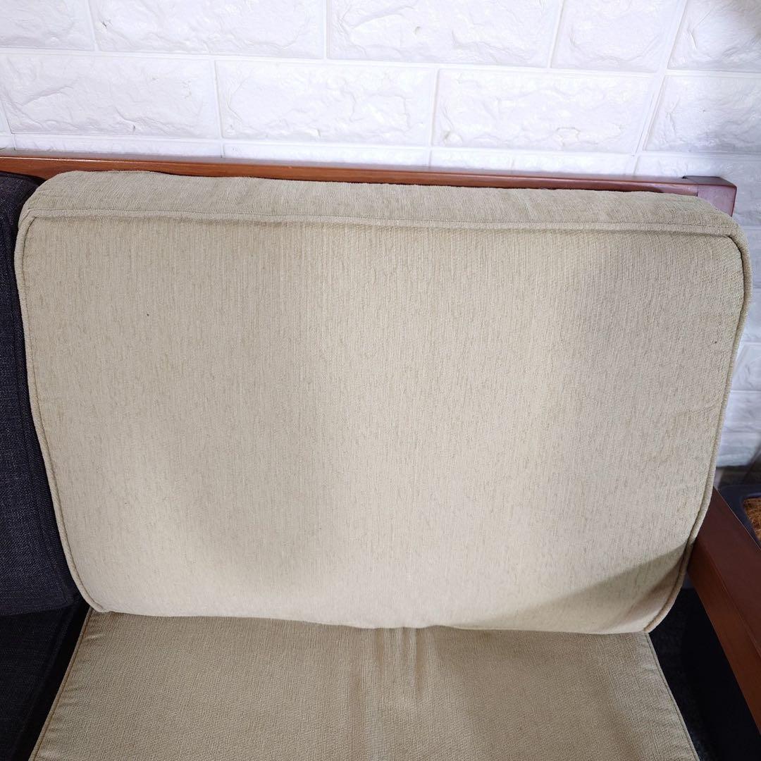 SCANTEAK スキャンティーク 2人掛けソファ 木製フレーム I064