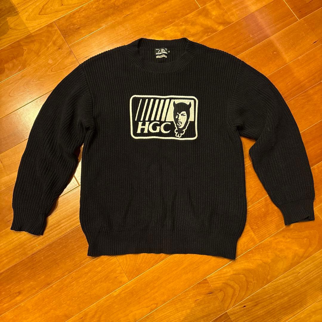 【tum】 HYSTERIC GLAMOUR ブラックニットセーター M