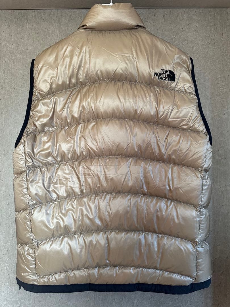 未使用に近い ノースフェイス ダウンベストアコンカグアND92452 XL