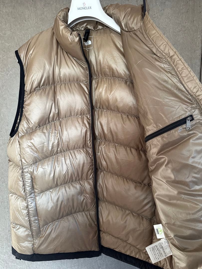 未使用に近い ノースフェイス ダウンベストアコンカグアND92452 XL