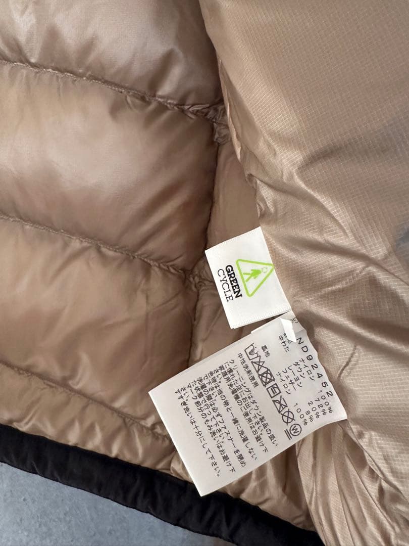 未使用に近い ノースフェイス ダウンベストアコンカグアND92452 XL