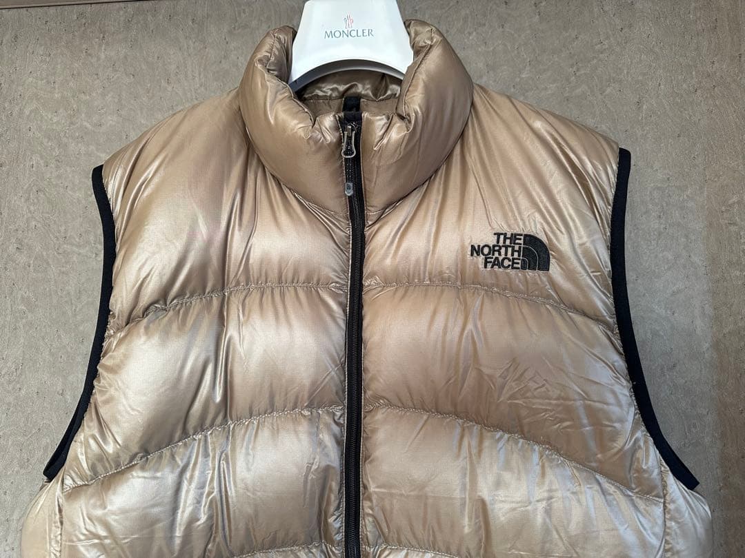 未使用に近い ノースフェイス ダウンベストアコンカグアND92452 XL