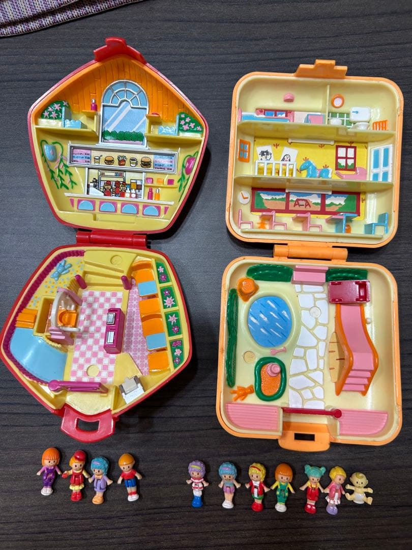 エンジェルポケット　保育園　ハンバーガー　人形　ドール　おもちゃ　懐かしい