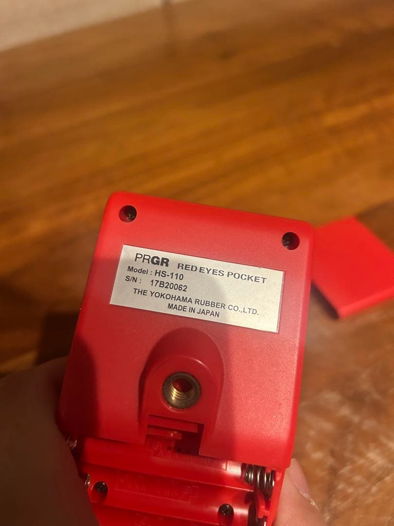 【早い者勝ち】PRGR RED EYES POCKET スピード測定器　ゴルフ