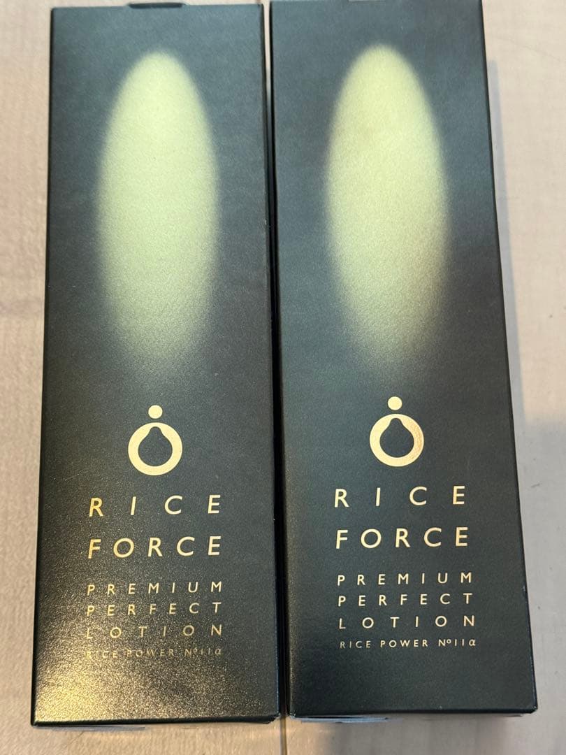 RICE FORCE プレミアムパーフェクトローション 120ml 2本セット