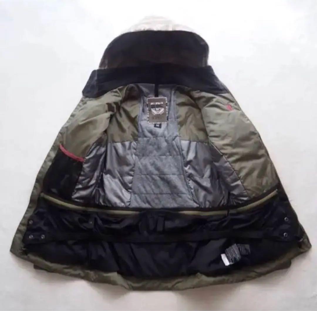 BURTON 幾何学模様 フード付きジャケット　Burton スノボ/スキー