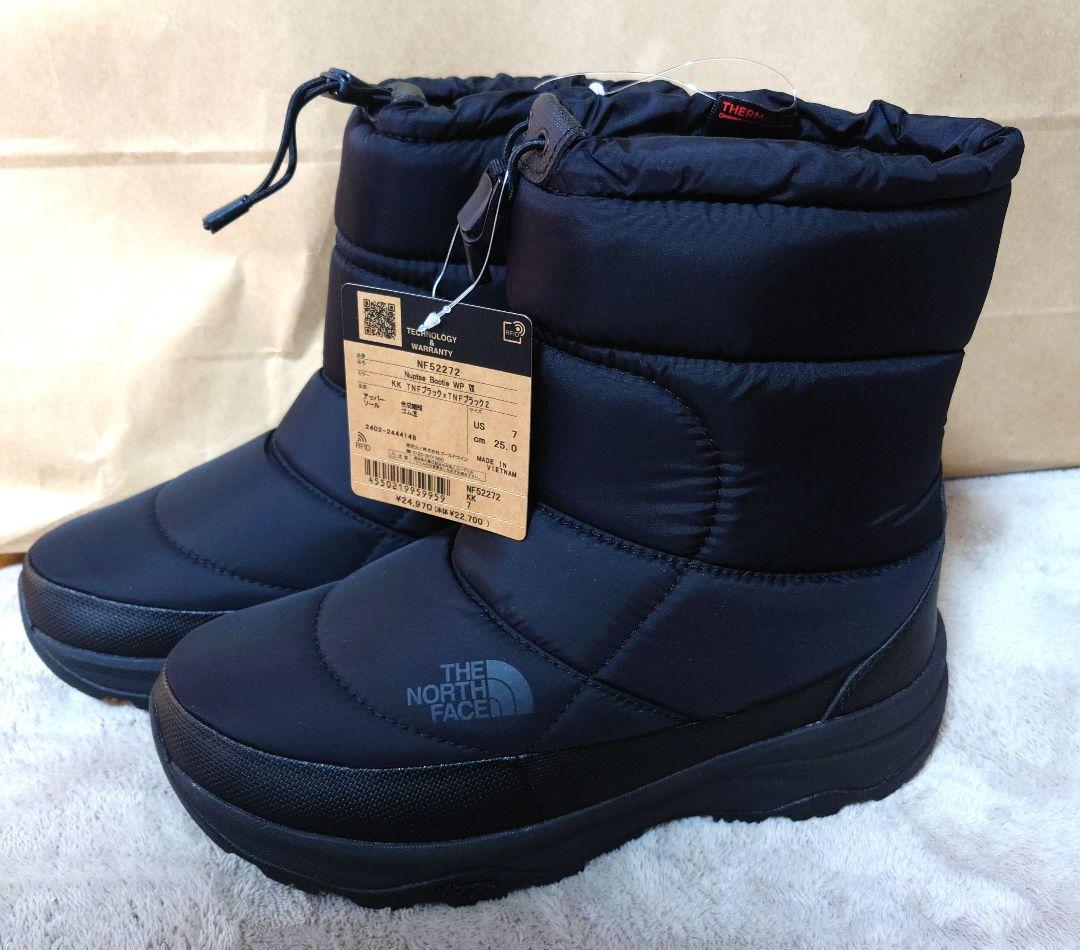 THE NORTH FACE ヌプシブーティー ウォータープルーフ 防寒 25㌢