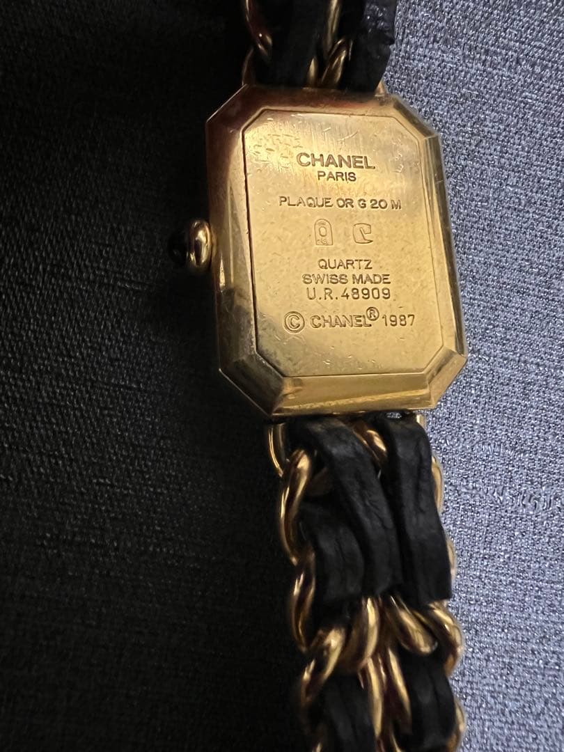 CHANEL プルミエール　ブレスレットウォッチ 1987年