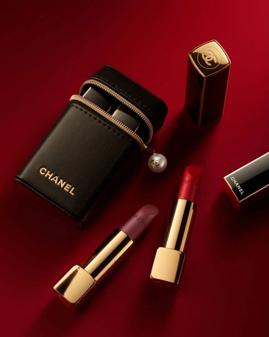 CHANELシャネルルージュアリュールヴェルヴェットレベルルセットオブ　2