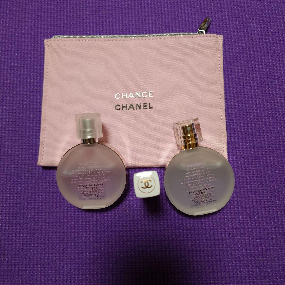CHANEL ポーチ＆リップクリーム＆ヘアミスト＆ヘアオイル