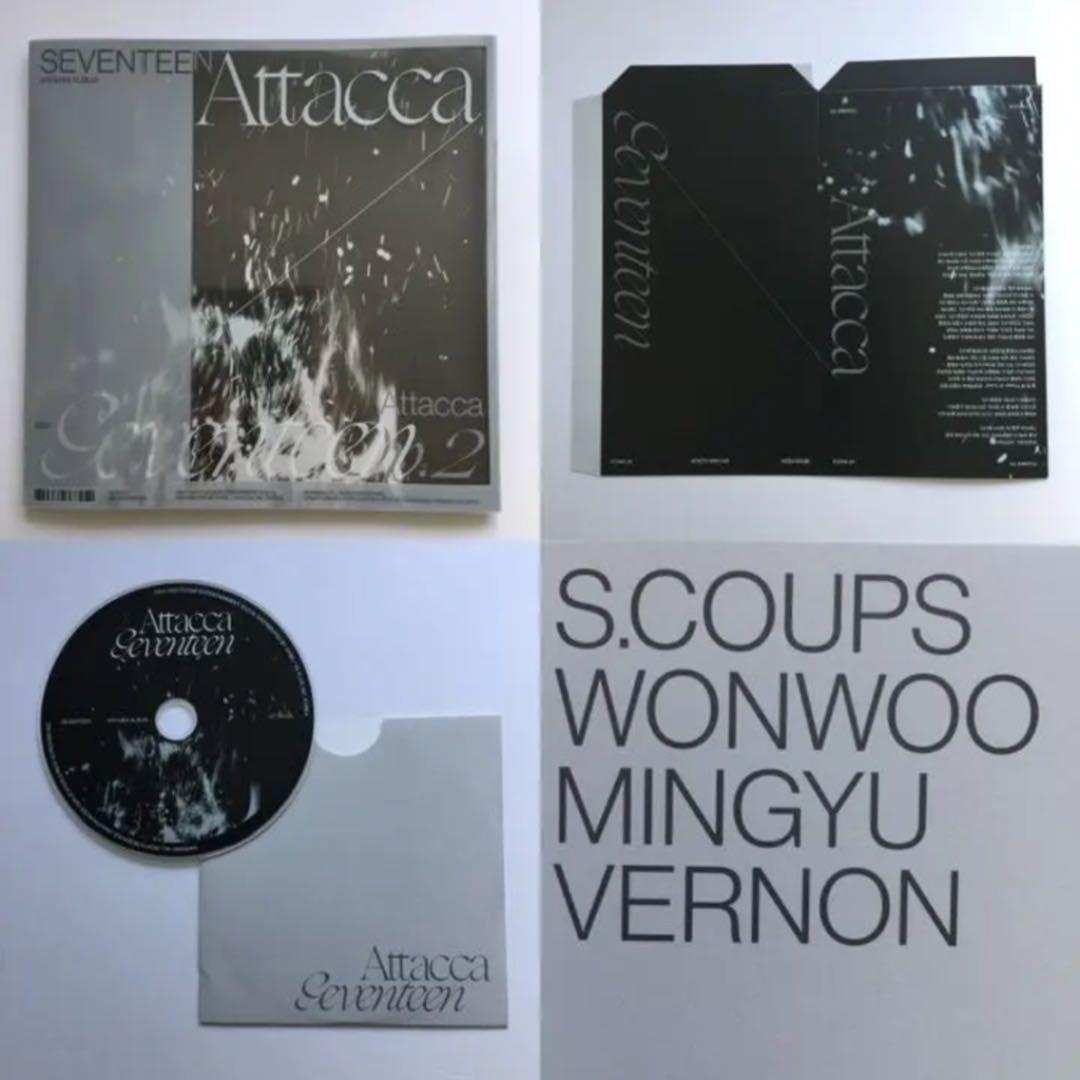 ヒポチ ver./SEVENTEEN 『Attacca Op.02』韓国語CD