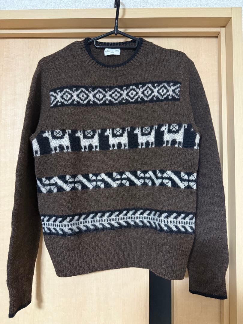 DRIES VAN NOTEN 17-18AW ニット　ノルディック