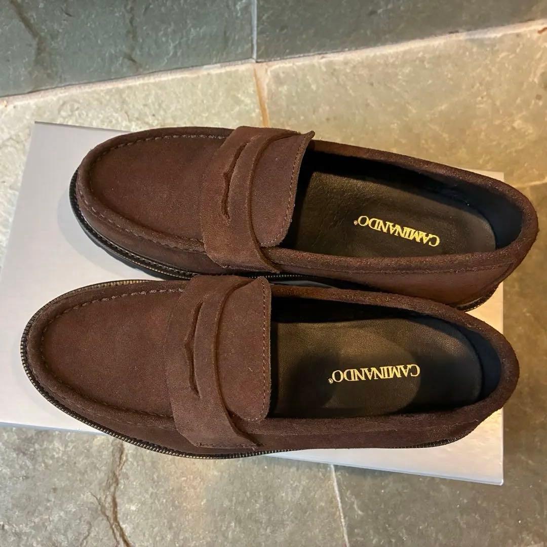 Deuxieme Classe別注　カミナンド／スエードローファー　サイズ38