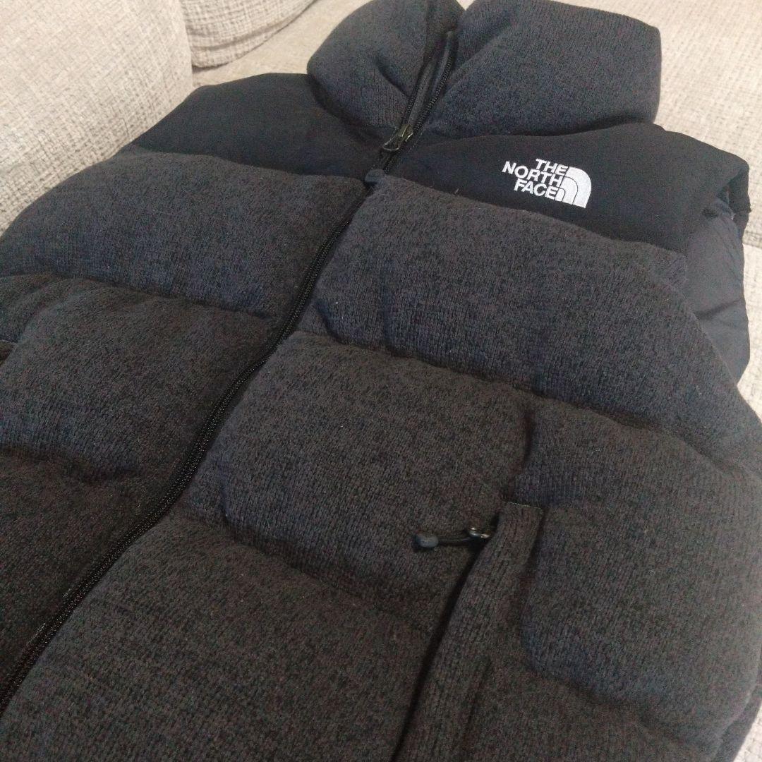 THE NORTH FACE ダウンベスト　グレーブラック　L　ホワイトラベル