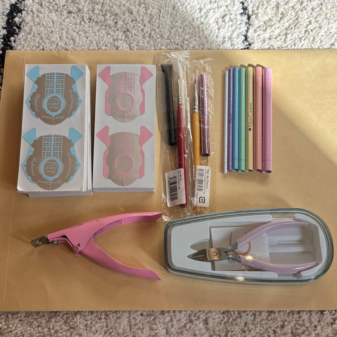 ネイル用品　検定　ジェルネイル　まとめ売り