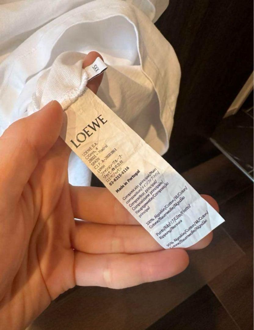 【mamaさん 専用】LOEWE 半袖Tシャツ ホワイト