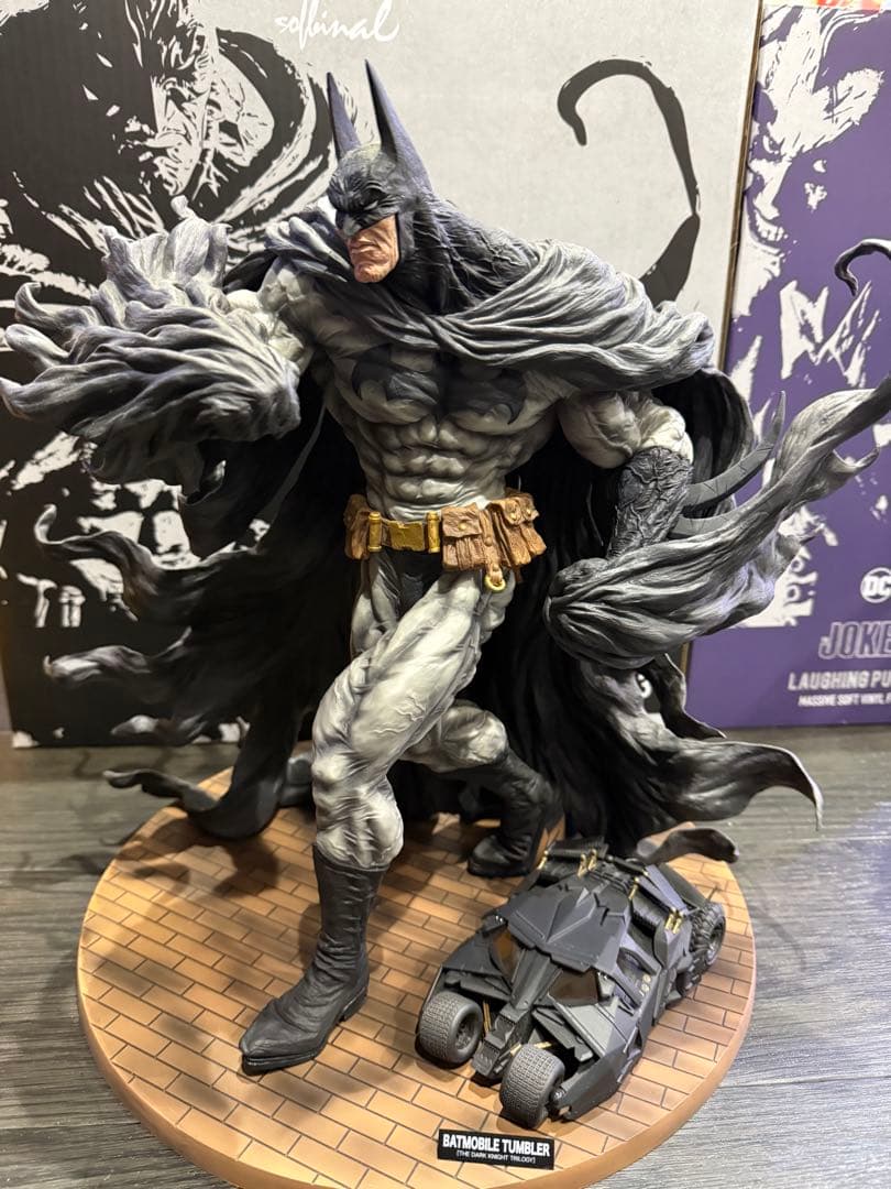 sofbinal ソフビナル バットマン ハード・ブラックVer. フィギュア