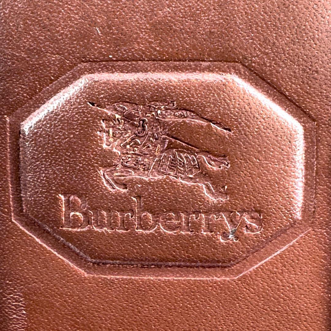 Burberry　レザー　ビジネスバッグ　ブリーフケース　バーバリー