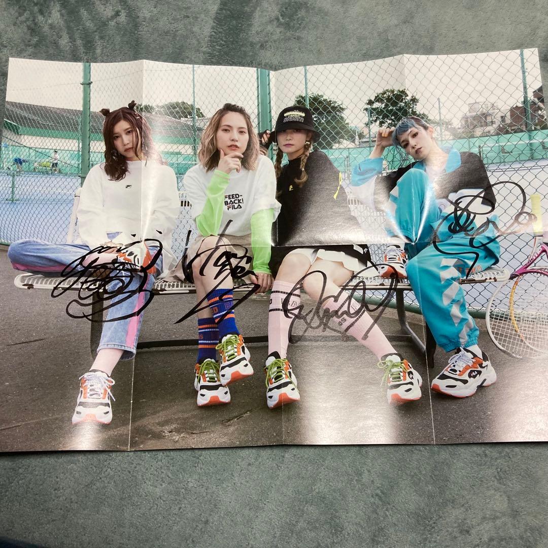 SCANDAL 直筆サインポスター　FILA✖️SCANDAL