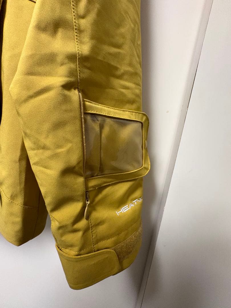 【値下げ】STREULE スノーボード・スキージャケット Mサイズ イエロー