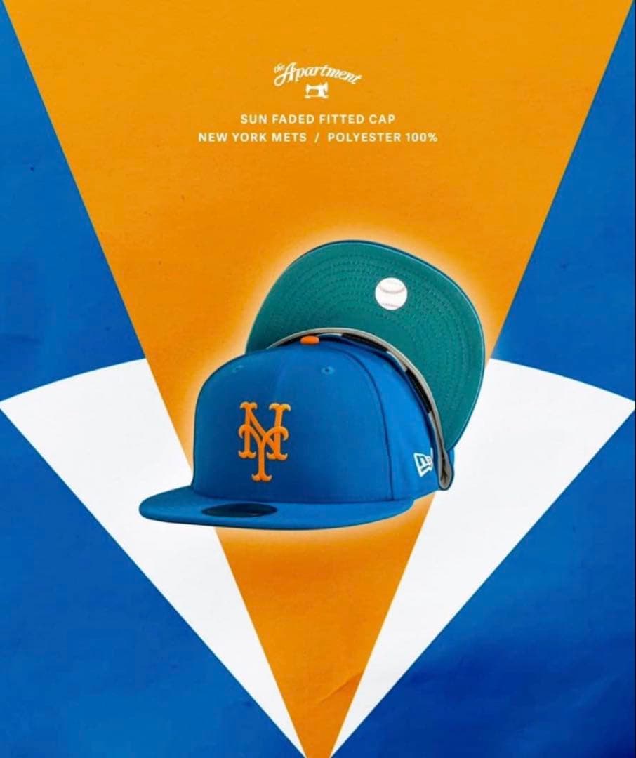 帽子 Apartment NEW ERA SUN FADED FITTED CAP