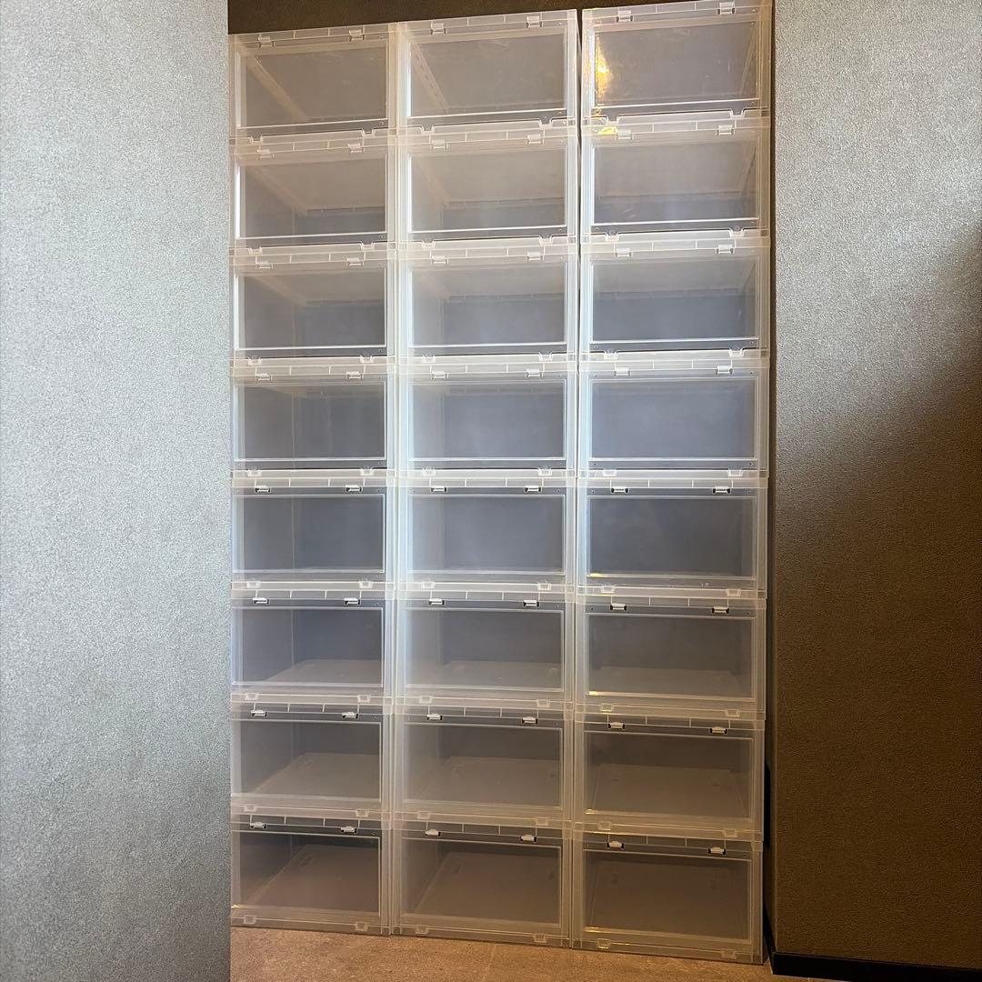 TOWERBOX タワーボックス スニーカー収納 ケース 12個セット