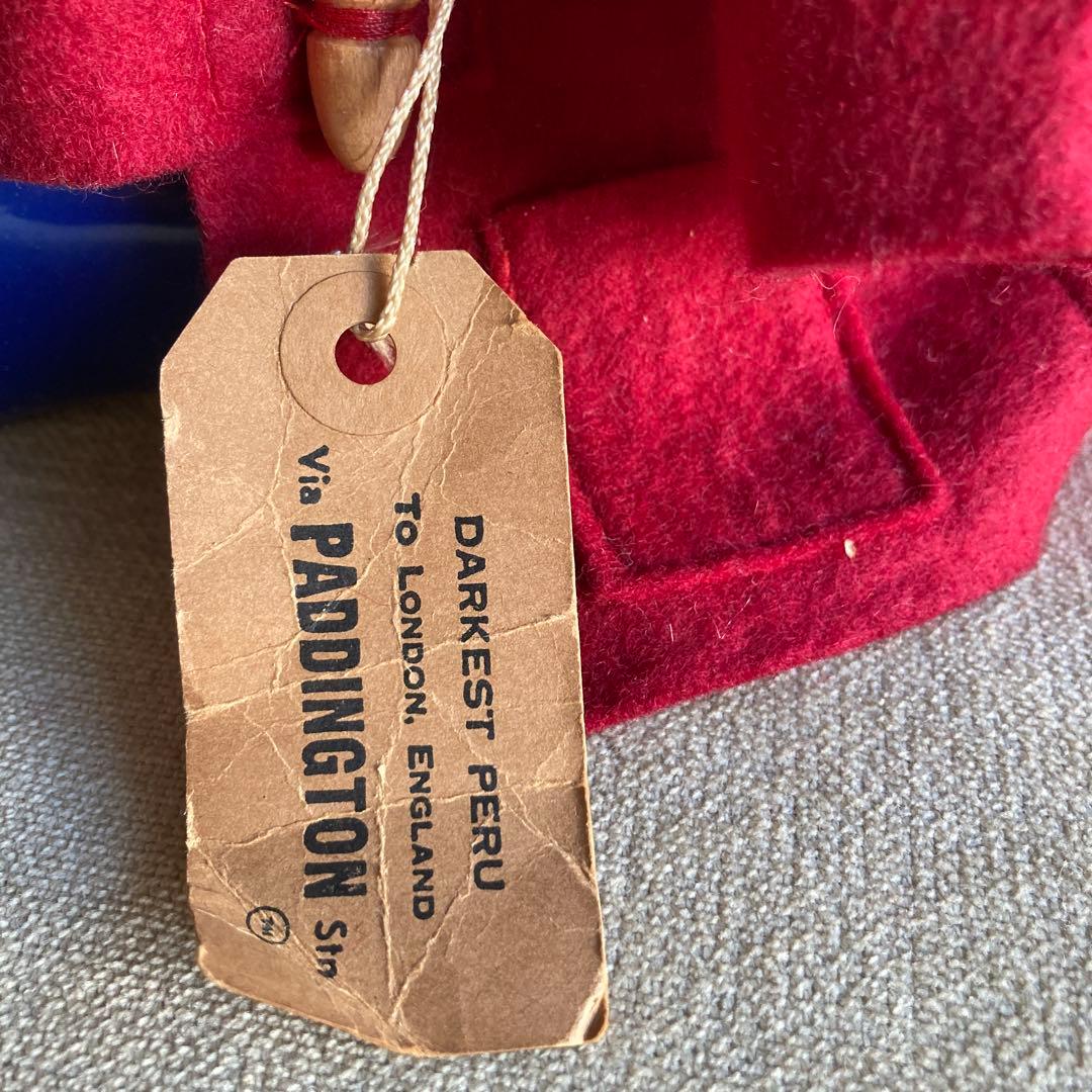 パディントンベア 40年物 ヴィンテージ タグ付き 英国製 フルセット