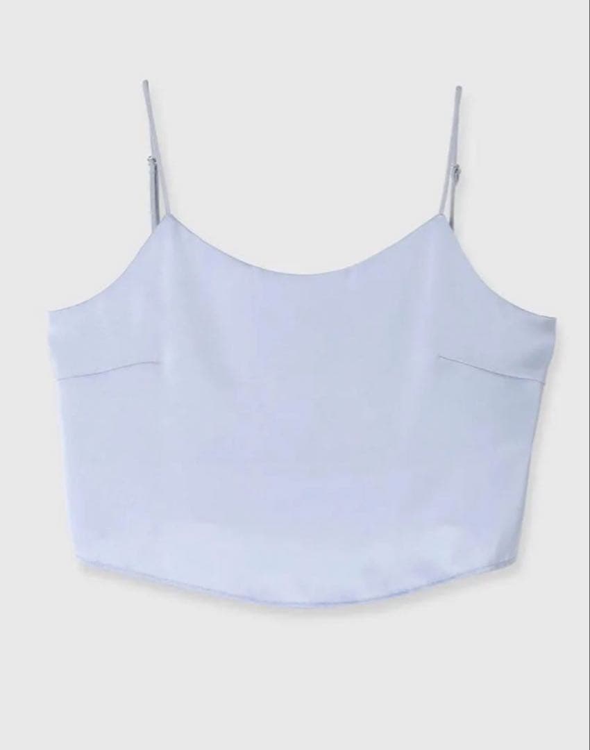 アニュアンス　キャミレイヤードカシュクールブラウス