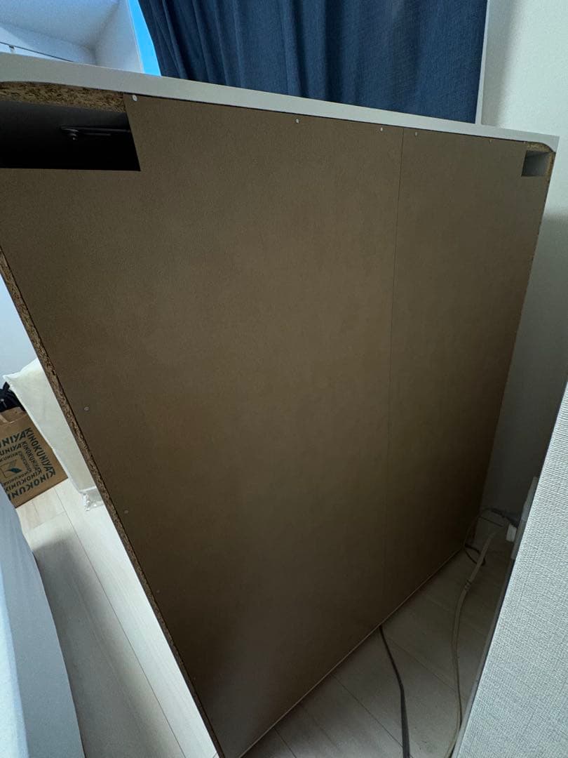 送料込み! イケア 引き出し4段 マルム ホワイト