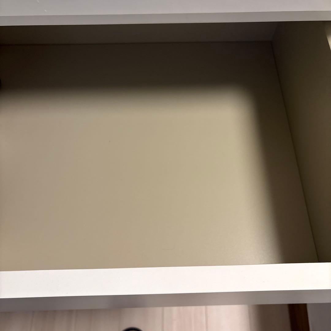 送料込み! イケア 引き出し4段 マルム ホワイト