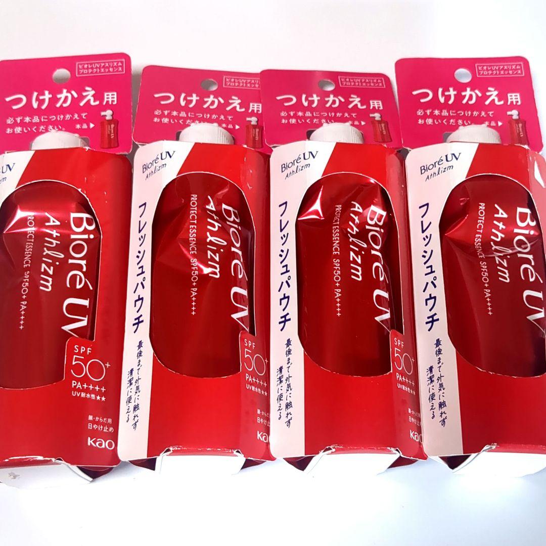 ビオレBiore UV アクアリッチ エッセンス　 つけかえ用 　120g　４個