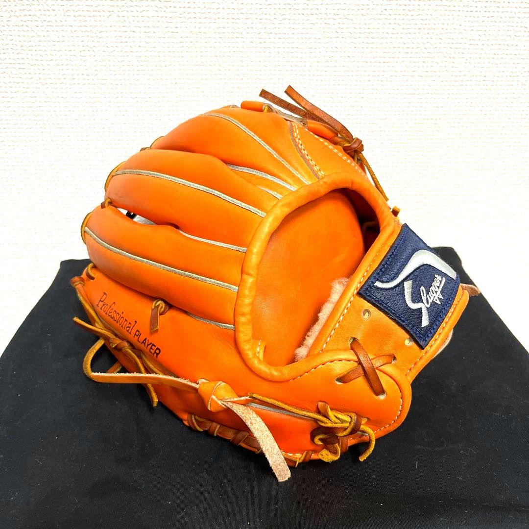 938 スラッガー 松井稼頭央モデル 型抜群 極美品 硬式 内野手用グローブ