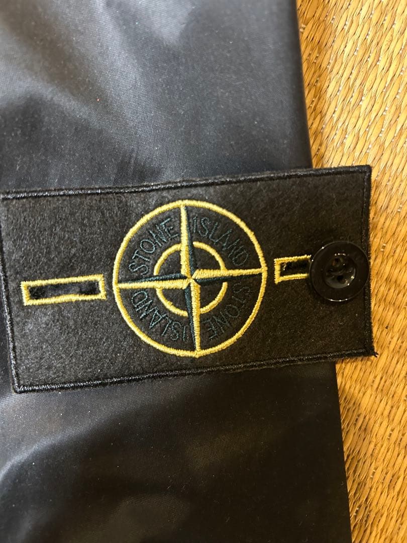 Stone  ナイロンジャケット ブラック/オレンジ