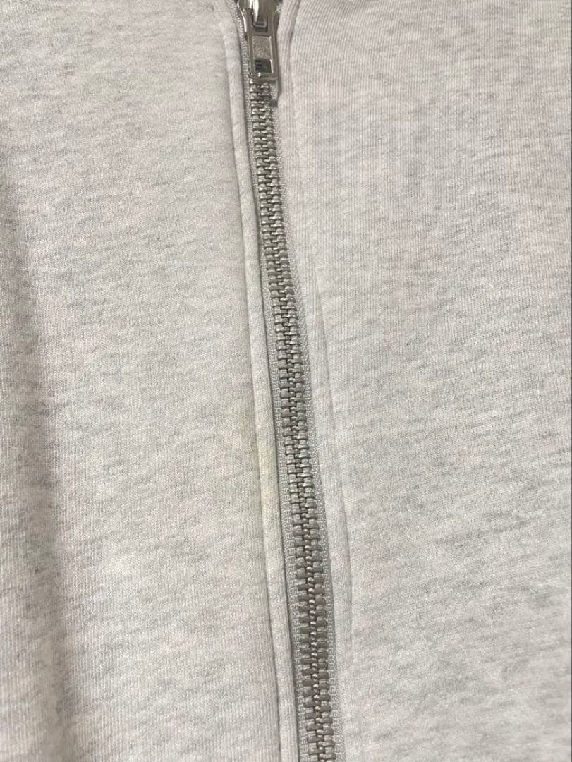 【neith. 】Layered Crush Hoodie(Gray)