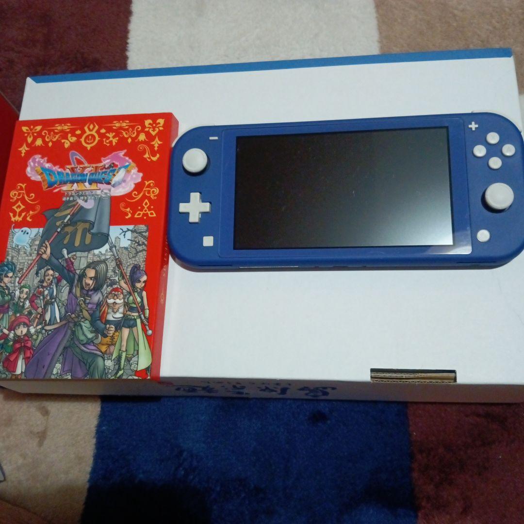 Switch Nintendo Lite ブルー　ドラクエ11sセット