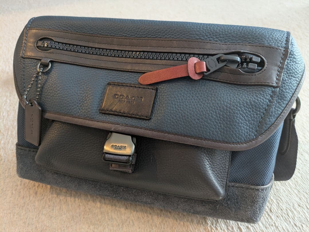 COACH ショルダーバッグ ネイビー