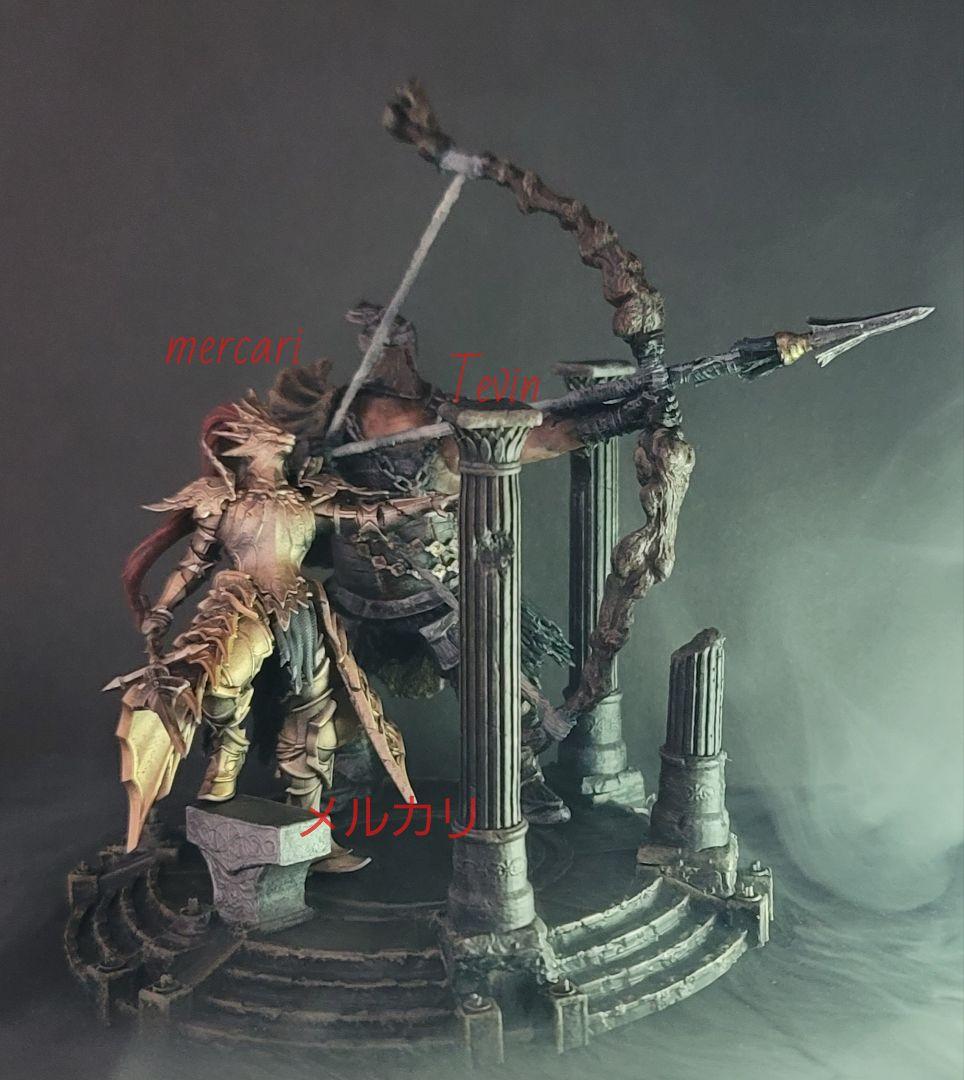 ★ダークソウル★鷹の目ゴー&竜狩りオーンスタイン★塗装済み完成品★ガレージキット