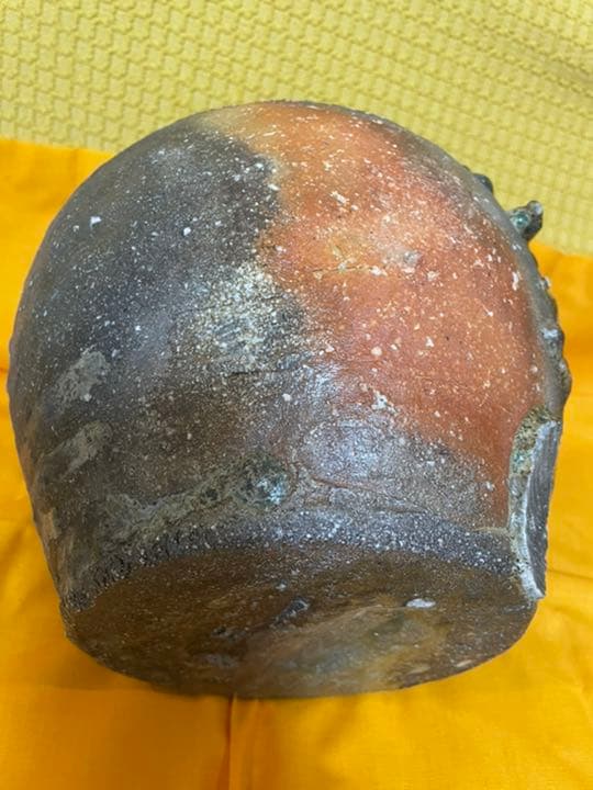 信楽　人気作家　古谷和也　作　壺　信楽焼