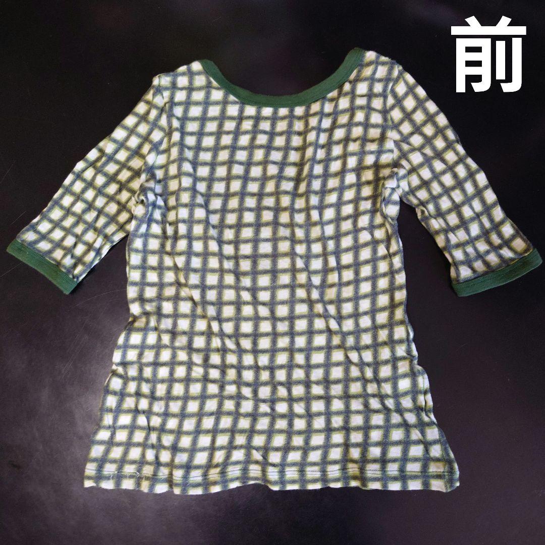 ジャンポール・ゴルチエ　チェック柄半袖Tシャツカットソー